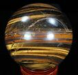 Polished Tiger's Eye Sphere #33625-2
